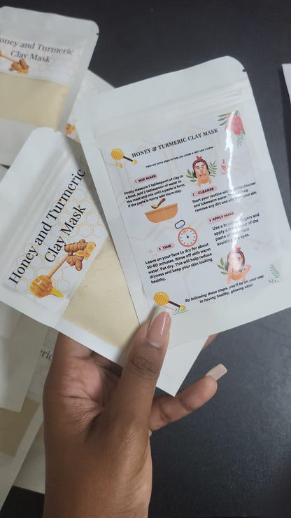 Honey &amp; Turmeric Clay Skin Correction Mask