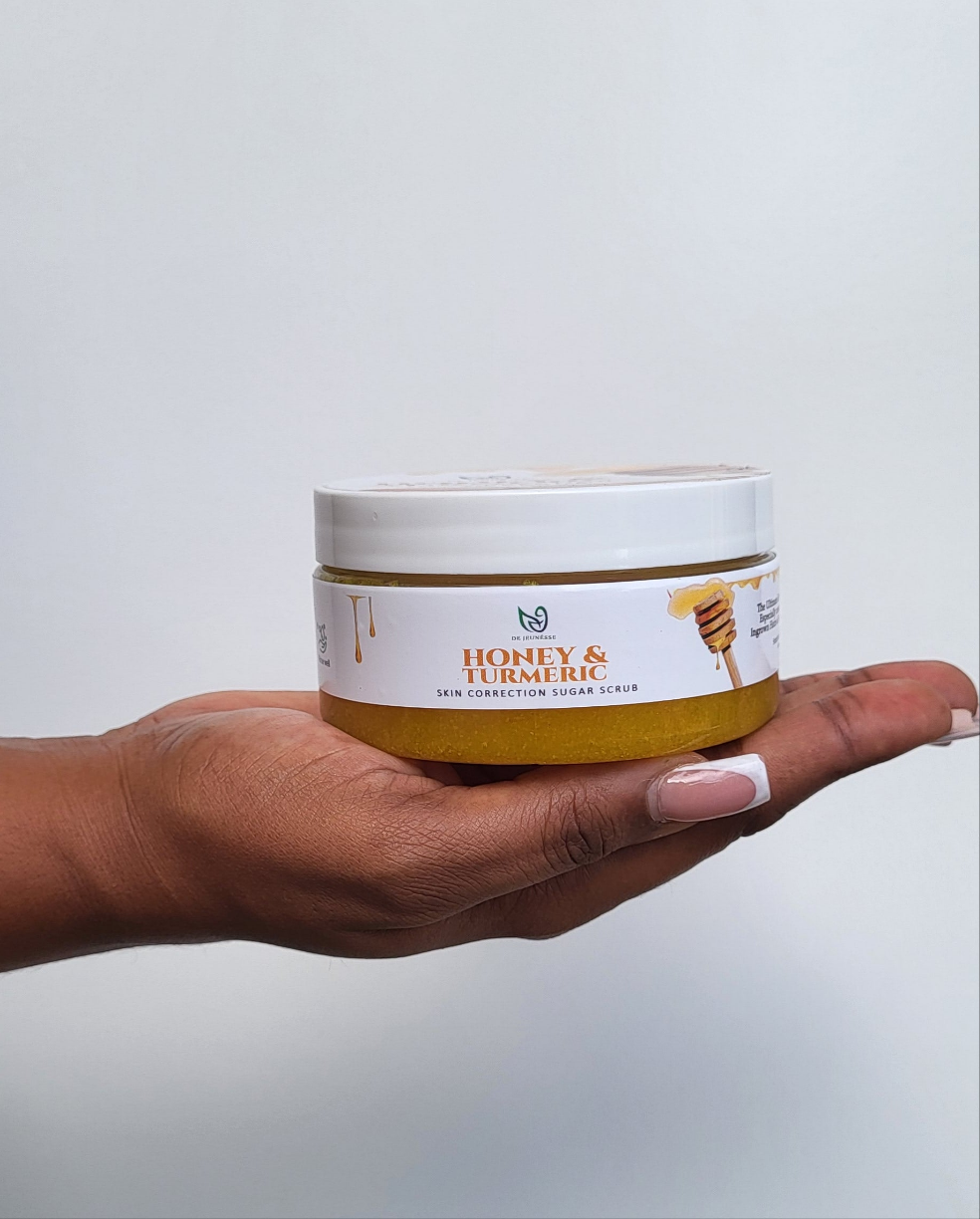 Honey &amp; Turmeric Skin Correction Sugar Scrub 10oz