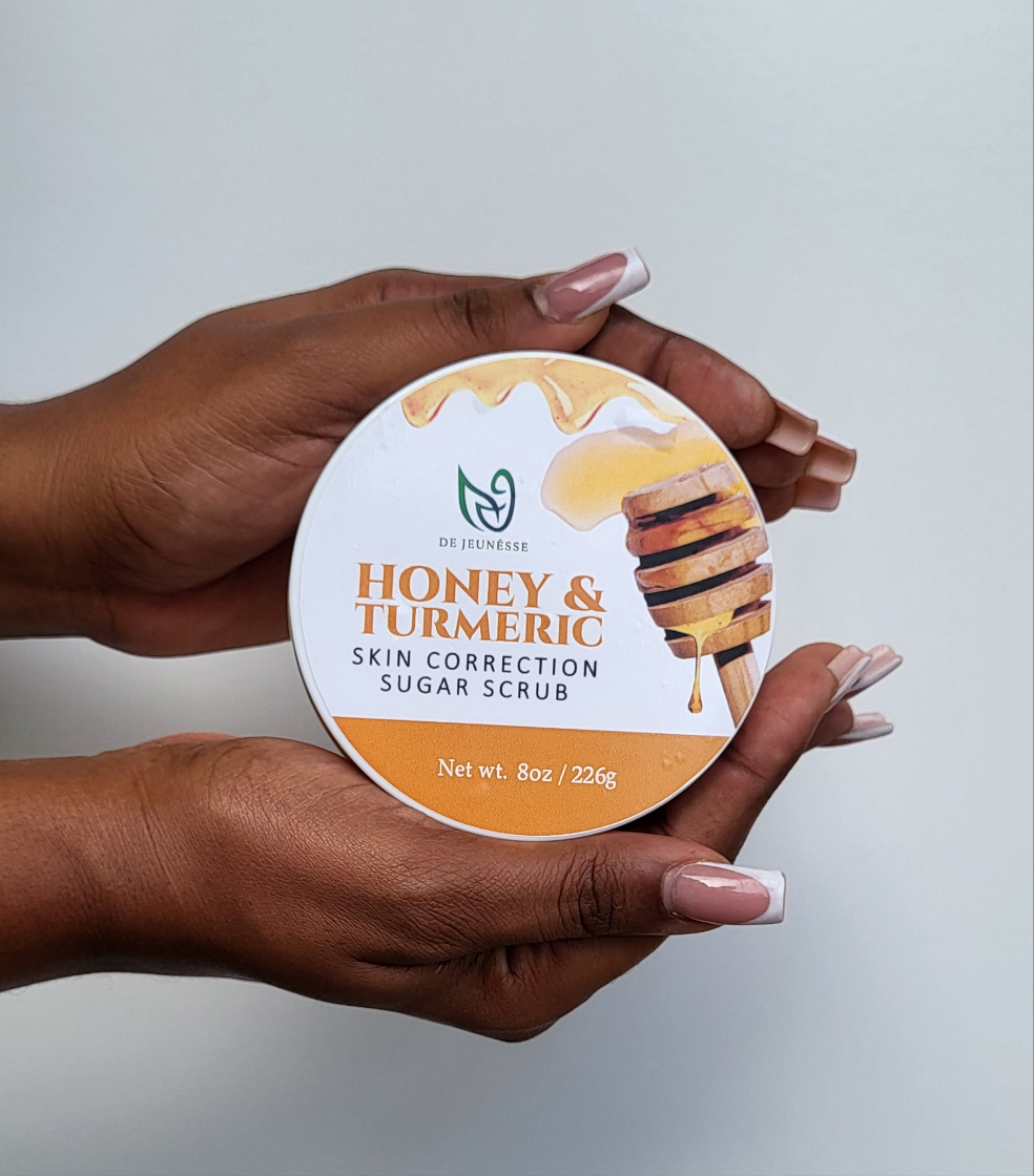 Honey &amp; Turmeric Skin Correction Sugar Scrub 10oz