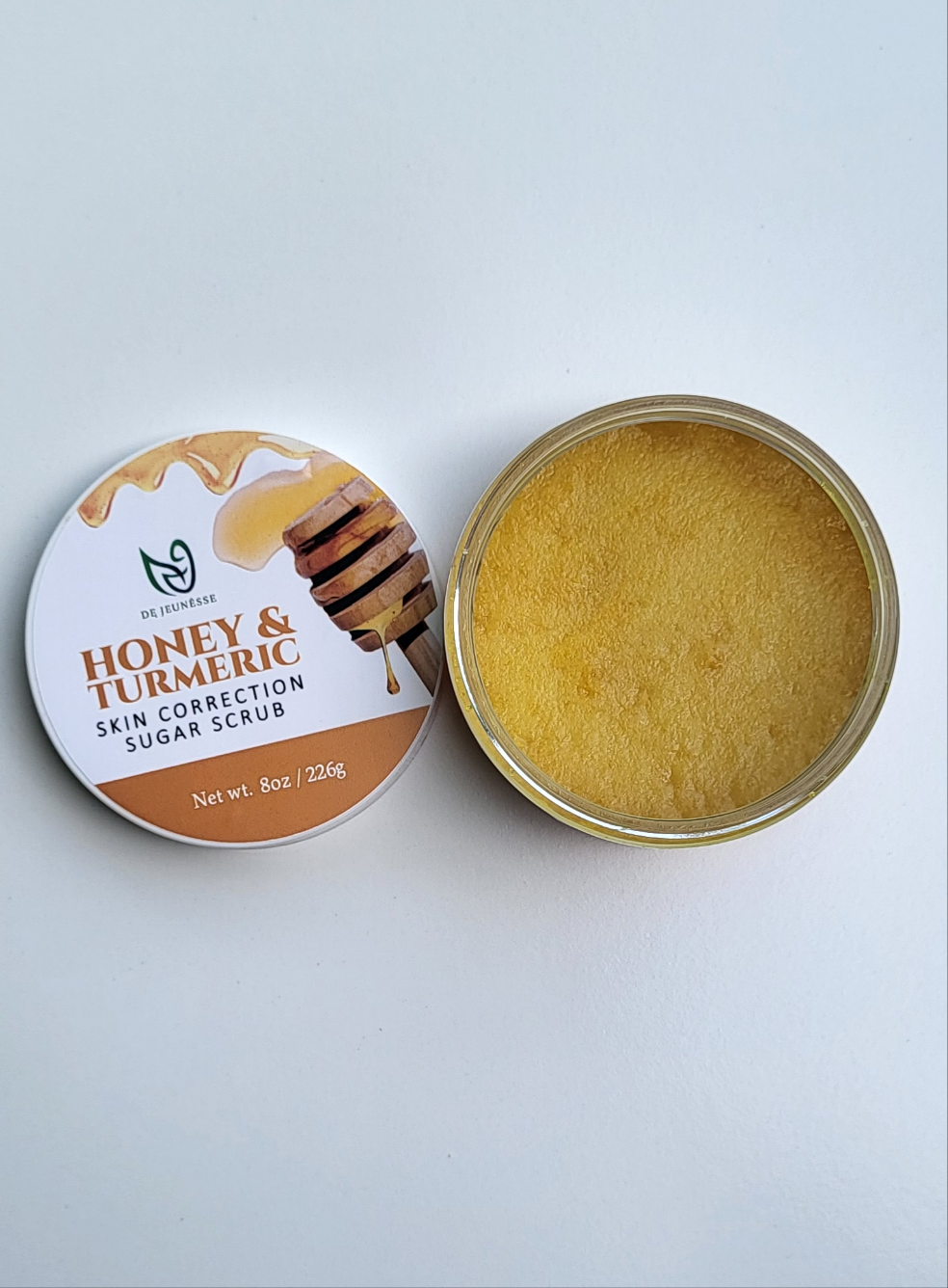 Honey &amp; Turmeric Skin Correction Sugar Scrub 10oz