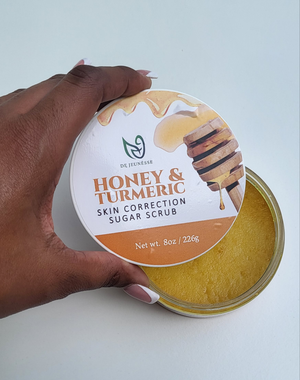 Honey &amp; Turmeric Skin Correction Sugar Scrub 10oz