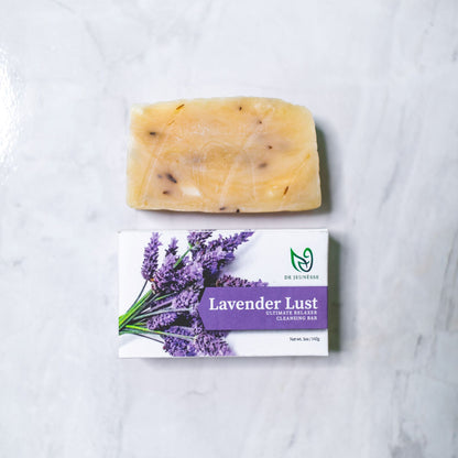 Lavender Lust Face &amp; Body Cleansing Bar - dejeunesse